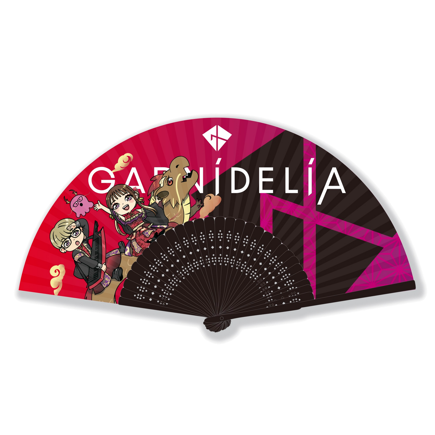 GARNiDELiA 10th anniversary stellacage tour 2024 -Link The World- Hand Fan