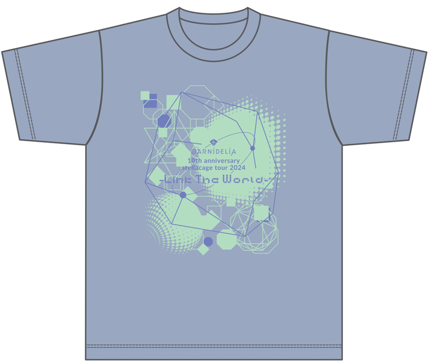 GARNiDELiA 10th anniversary stellacage tour 2024 -Link The World- T-Shirt Normal L