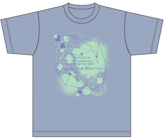 GARNiDELiA 10th anniversary stellacage tour 2024 -Link The World- T-Shirt Normal L
