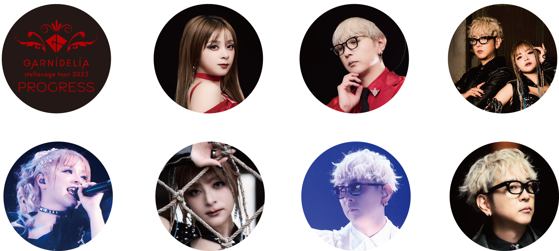 GARNiDELiA stellacage tour 2025 [PROGRESS] ランダム缶バッジ