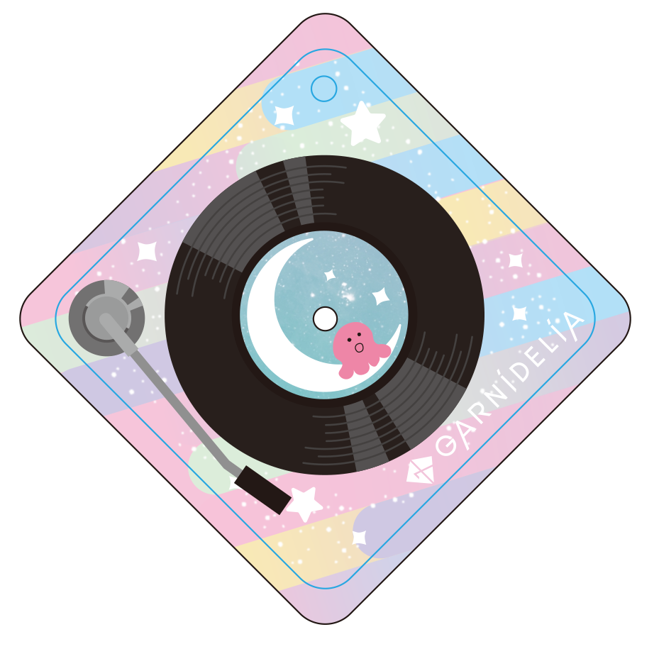 GARNiDELiA stellacage tour 2025 [PROGRESS] レコードキーホルダー