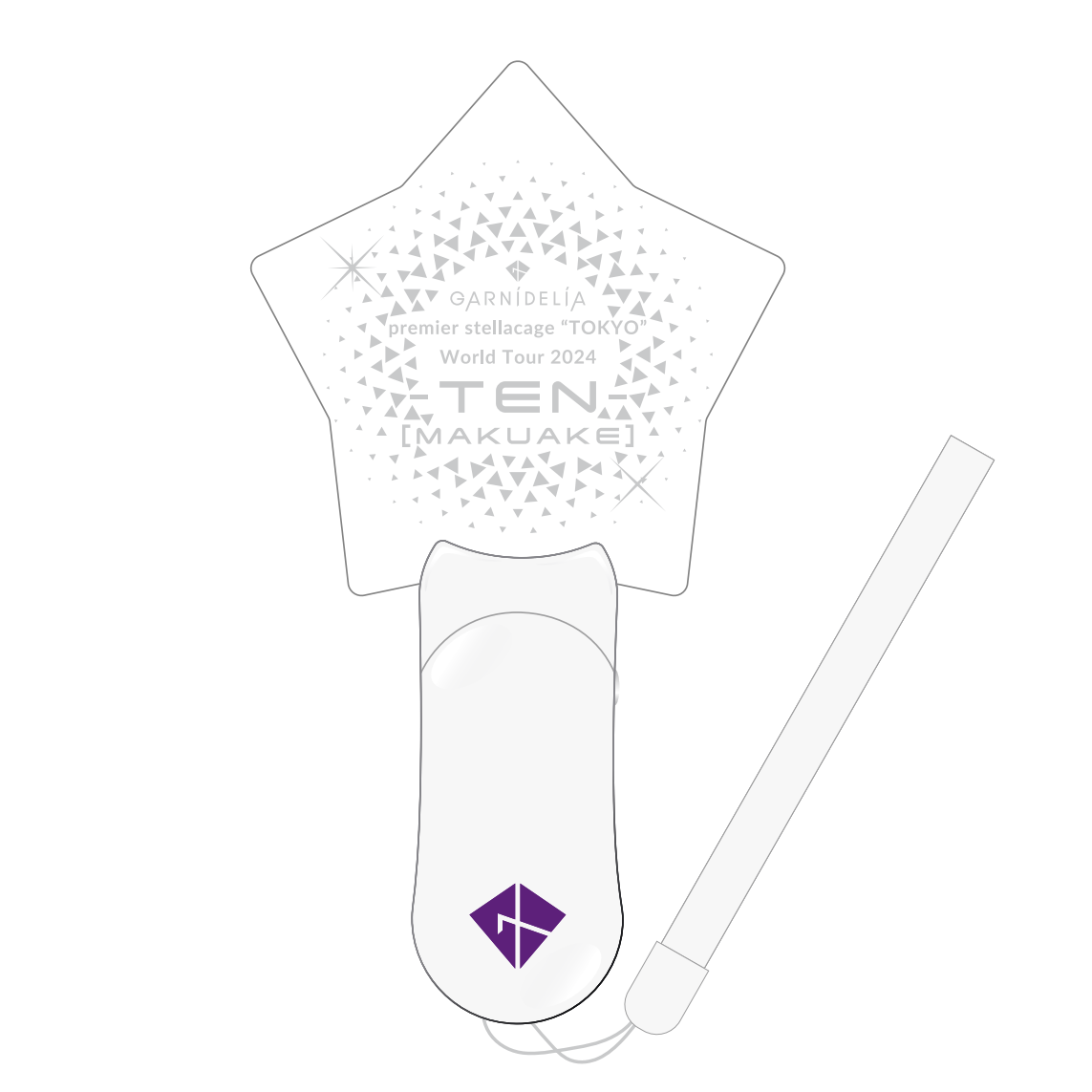 GARNiDELiA premier stellacage “TOKYO” World Tour 2024 -TEN- [MAKUAKE] acrylic plate penlight